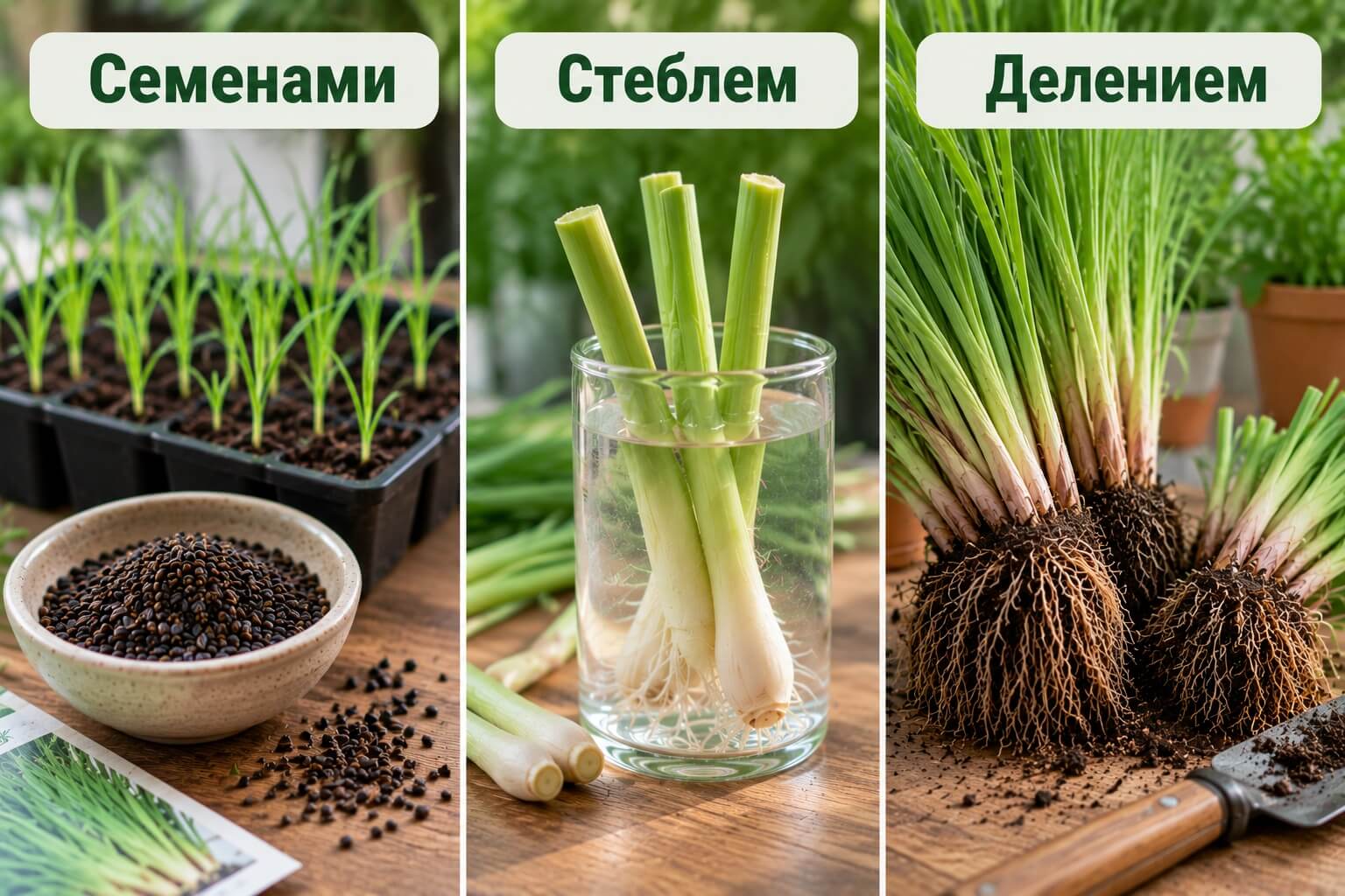 Размножение лемонграсса