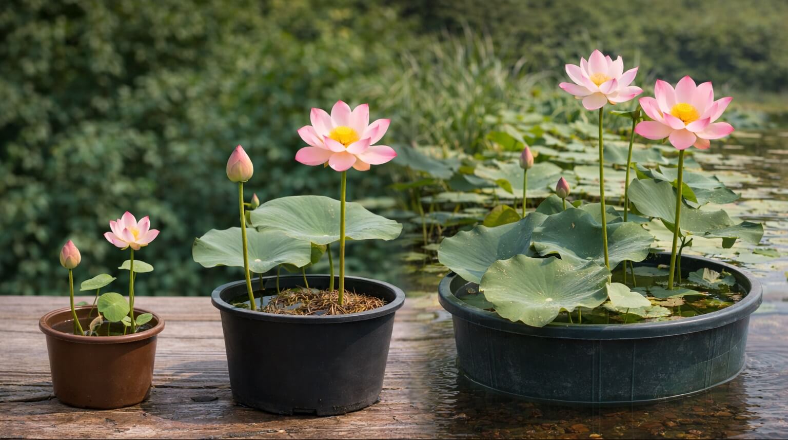 Выращивание лотоса орехоносного в домашних условиях