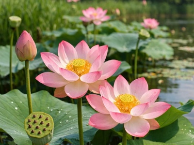 Лотос орехоносный — описание растения, выращивание и уход